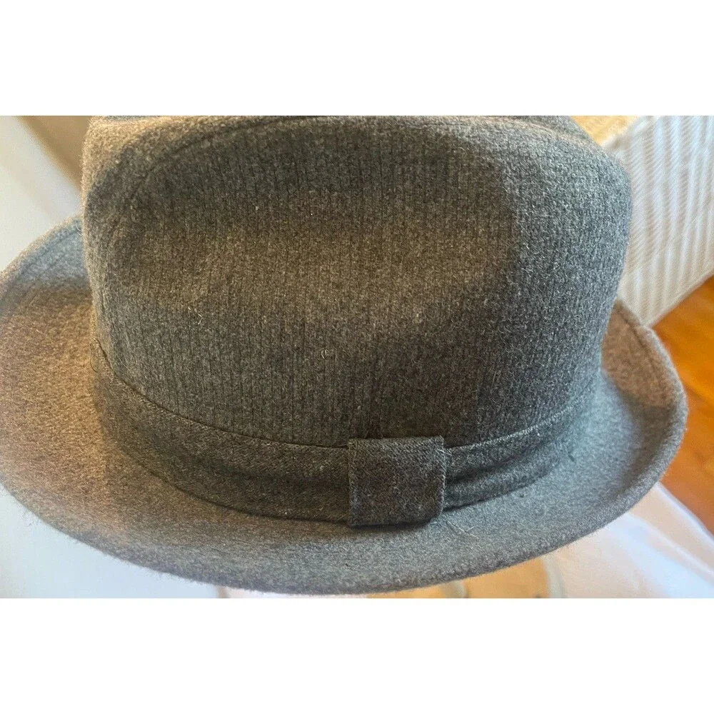 Stetson Hat Dark Gray Fedora Costumes Large Halloween Costume Freddy Krueger
